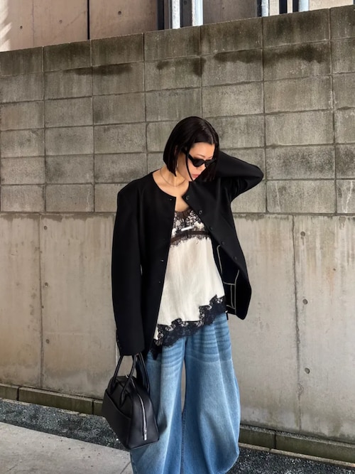 Pre-Order】ドレープデニムパンツ / Drape Denim Pants（デニムパンツ