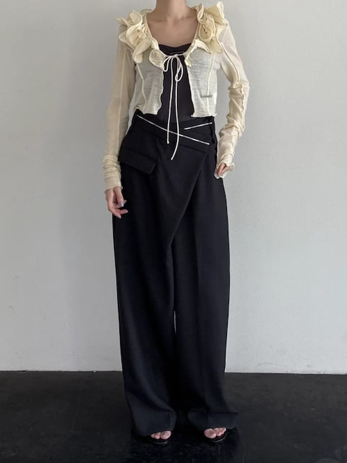 オーバーラップパンツ / Overlap Pants（その他パンツ）｜PRANK