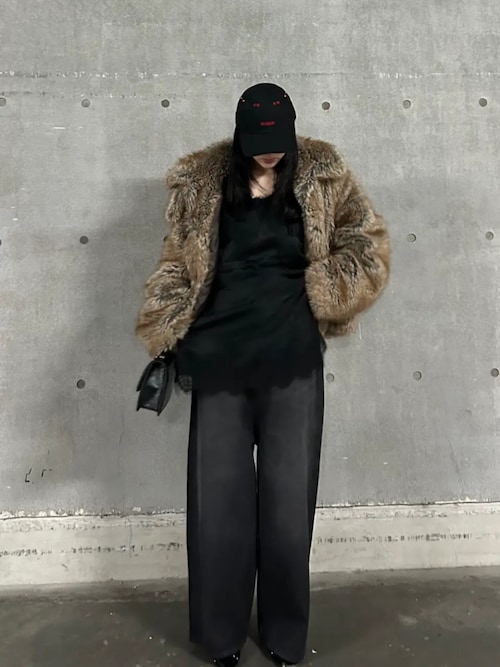 フェイクファーショートコート / Faux Fur Short Coat（その他アウター