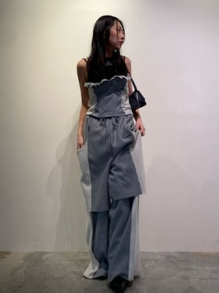 PRANK PROJECTプランクプロジェクト フリルスウェットビスチェ PRANK PROJECT(プランク プロジェクト)｜フリルスウェット