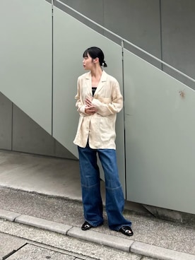 「PRANK PROJECT（プランクプロジェクト）のアイテム（シューズ）」を使った、PRANK PROJECTさん（レディース・166cm）の春コーディネート