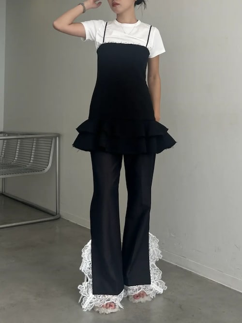 PRANK PROJECT チュニック ウーステッドフリルチュニック / Waste