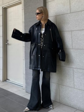 「PRANK PROJECT（プランクプロジェクト）のアイテム（サロペット/オーバーオール）」を使った、PRANK PROJECTさん（レディース・167cm）の秋コーディネート