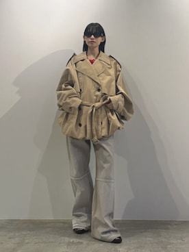 「PRANK PROJECT（プランクプロジェクト）のアイテム（パンツ）」を使った、PRANK PROJECTさん（レディース・157cm）の春コーディネート