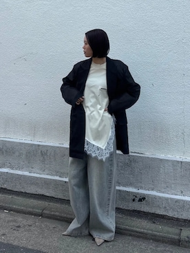 「PRANK PROJECT（プランクプロジェクト）のアイテム（パンツ）」を使った、PRANK PROJECTさん（レディース・167cm）の春コーディネート