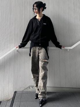 「PRANK PROJECT（プランクプロジェクト）のアイテム（ワンピース/ドレス）」を使った、PRANK PROJECTさん（レディース・162cm）の夏コーディネート
