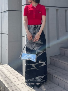 「PRANK PROJECT（プランクプロジェクト）のアイテム（アクセサリー）」を使った、PRANK PROJECTさん（レディース・166cm）の春コーディネート