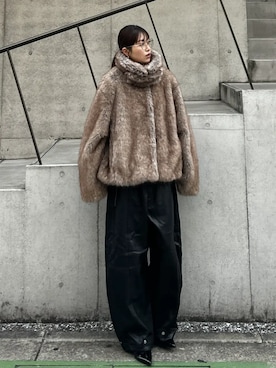 「アイテム（その他アウター）」を使った、PRANK PROJECTさん（レディース・170cm）の秋コーディネート