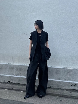 「PRANK PROJECT（プランクプロジェクト）のアイテム（パンツ）」を使った、PRANK PROJECTさん（レディース・166cm）の春コーディネート