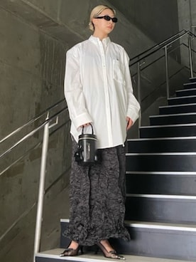 「PRANK PROJECT（プランクプロジェクト）のアイテム（サンダル）」を使った、PRANK PROJECTさん（レディース・169cm）の夏コーディネート