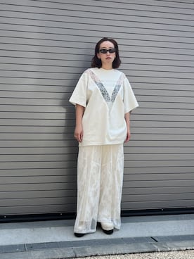 「PRANK PROJECT（プランクプロジェクト）のアイテム」を使った、PRANK PROJECTさん（レディース・158cm）の夏コーディネート