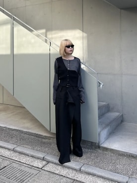 「アイテム（その他トップス）」を使った、PRANK PROJECTさん（レディース・166cm）の冬コーディネート