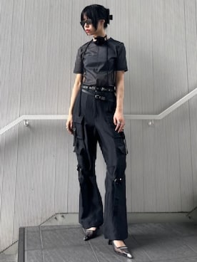 「PRANK PROJECT（プランクプロジェクト）のアイテム（サンダル）」を使った、PRANK PROJECTさん（レディース・162cm）の春コーディネート
