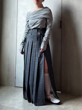 アウトシームドレープトップ / Out Seam Drape Topを使った人気