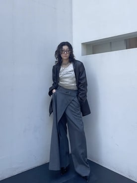 「PRANK PROJECT（プランクプロジェクト）のアイテム」を使った、PRANK PROJECTさん（レディース・154cm）の冬コーディネート