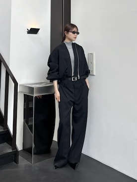 「PRANK PROJECT（プランクプロジェクト）のアイテム（パンツ）」を使った、PRANK PROJECTさん（レディース・170cm）の春コーディネート