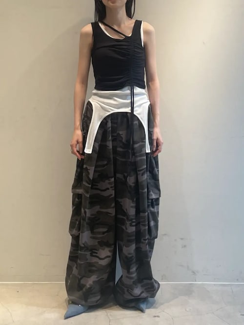 CAMOスウェットカーゴパンツ / CAMO Sweat Cargo Pants（カーゴ