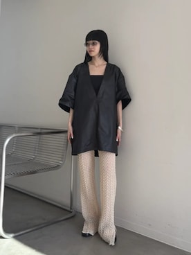 「PRANK PROJECT（プランクプロジェクト）のアイテム（パンツ）」を使った、PRANK PROJECTさん（レディース・157cm）の春コーディネート