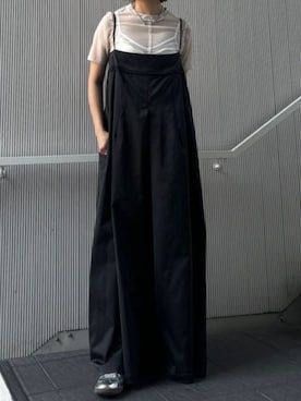 「PRANK PROJECT（プランクプロジェクト）のアイテム（サロペット/オーバーオール）」を使った、PRANK PROJECTさん（レディース・167cm）の夏コーディネート