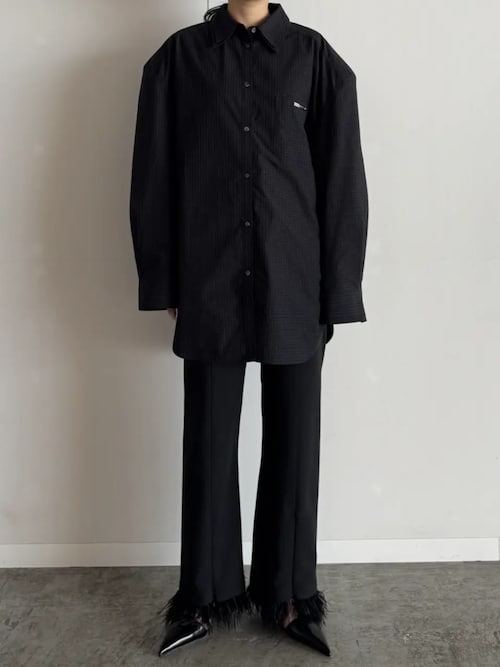 セール】ダブルカラーパワショルオーバーシャツ / Double Collar Power