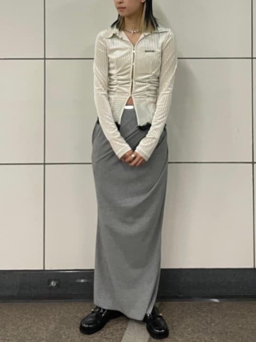 ブラウス シャツ シアーベルベットシャツ / Sheer Velvet Shirt レディース セール】シアーベルベットシャツ / Sheer Velvet Shirt（シャツ