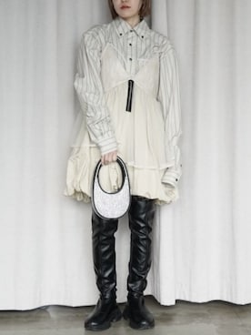 PRANK PROJECTさん（レディース・156cm）の冬コーディネート