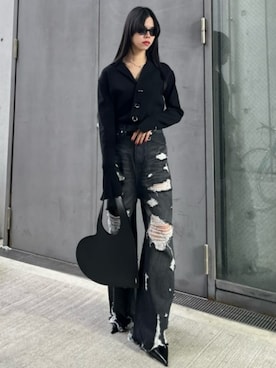 「PRANK PROJECT（プランクプロジェクト）のアイテム（アクセサリー）」を使った、PRANK PROJECTさん（レディース・162cm）の冬コーディネート