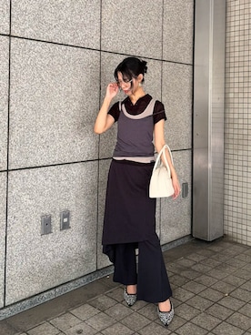 「PRANK PROJECT（プランクプロジェクト）のアイテム」を使った、PRANK PROJECTさん（レディース・162cm）の春コーディネート