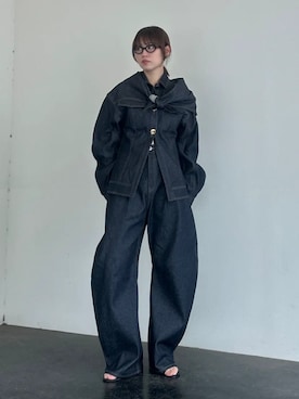 「PRANK PROJECT（プランクプロジェクト）のアイテム（デニムジャケット）」を使った、PRANK PROJECTさん（レディース・168cm）の夏コーディネート