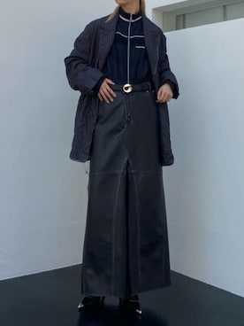 「PRANK PROJECT（プランクプロジェクト）のアイテム（ジャージ）」を使った、PRANK PROJECTさん（レディース・169cm）の夏コーディネート