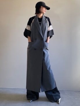 「PRANK PROJECT（プランクプロジェクト）のアイテム（帽子）」を使った、PRANK PROJECTさん（レディース・162cm）の春コーディネート
