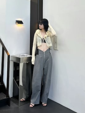 「アイテム（ブラジャー）」を使った、PRANK PROJECTさん（レディース・166cm）の夏コーディネート