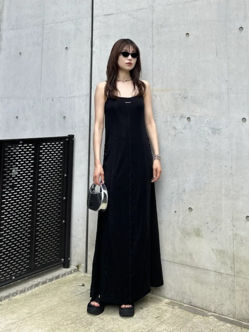 カップインキャミロングドレス / Cup in Cami Long Dress