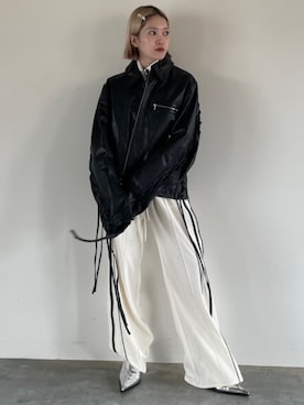 「PRANK PROJECT（プランクプロジェクト）のアイテム（ブルゾン）」を使った、PRANK PROJECTさん（レディース・156cm）の秋コーディネート