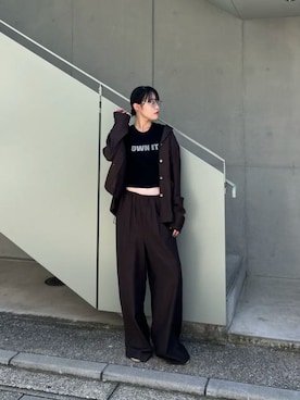 「PRANK PROJECT（プランクプロジェクト）のアイテム」を使った、PRANK PROJECTさん（レディース・166cm）の春コーディネート