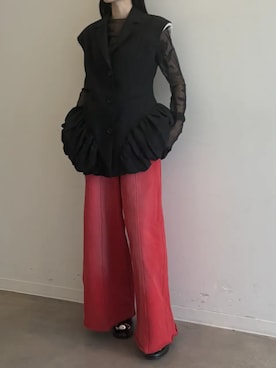 「PRANK PROJECT（プランクプロジェクト）のアイテム（パンツ）」を使った、PRANK PROJECTさん（レディース・157cm）の春コーディネート