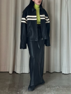 「PRANK PROJECT（プランクプロジェクト）のアイテム（ブルゾン）」を使った、PRANK PROJECTさん（レディース・158cm）の秋コーディネート