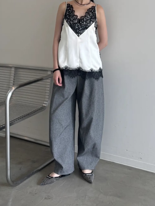 PRANK PROJECT ブラックレースキャミソール（新品） PRANK PROJECT(プランク プロジェクト)｜レースキャミ / Lace