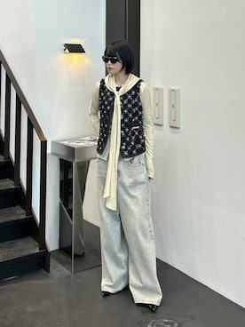 「アイテム（その他トップス）」を使った、PRANK PROJECTさん（レディース・166cm）の秋コーディネート