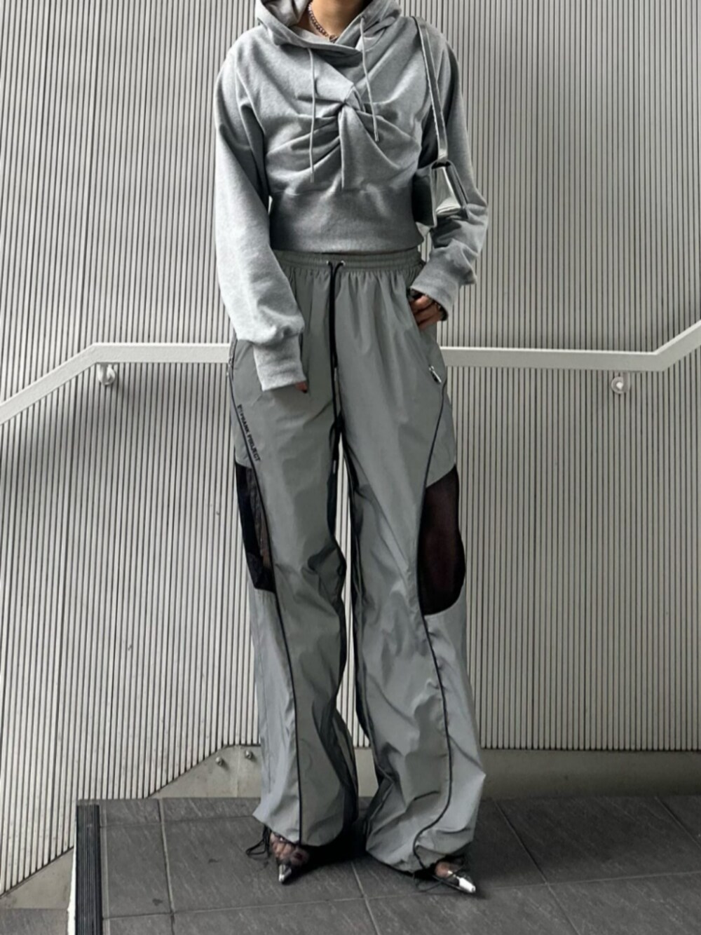 PRANKPROJECT ツイストフーディトップTwistedHoodieTop ツイストフーディトップ/Twisted Hoodie Top