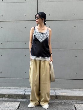 「アイテム（パンプス）」を使った、PRANK PROJECTさん（レディース・167cm）の夏コーディネート