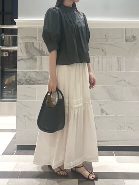 nanaさん（レディース・163cm）の夏コーディネート