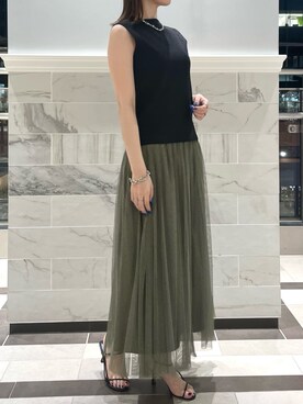 nanaさん（レディース・163cm）の夏コーディネート