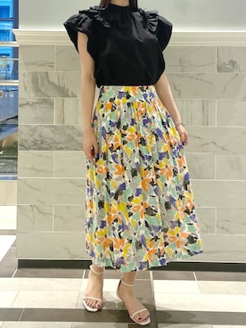 nanaさん（レディース・163cm）の夏コーディネート