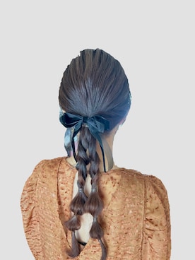 「アイテム（ドレス）」を使った、はるさん（レディース・158cm）の冬コーディネート