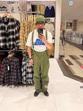 「アイテム（パンツ）」を使った、杉澤俊哉さん（メンズ・179cm・50代）の秋コーディネート