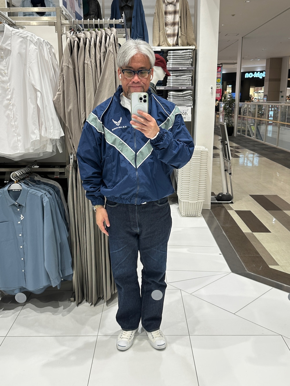 杉澤俊哉｜米軍実物 U.S.AIR FORCE PTU ジャケットのミリタリー