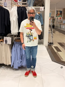 杉澤俊哉さん（メンズ・179cm・50代）の秋コーディネート