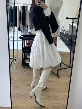 「VIOLETTA（ヴィオレッタ）のアイテム（ジャケット/アウター）」を使った、moeko0212さん（レディース・153cm）の夏コーディネート