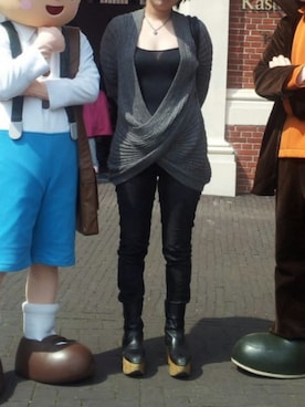 「ROYAL ORDER（ロイヤルオーダー）のアイテム」を使った、Hiromixさん（レディース・158cm）の春コーディネート